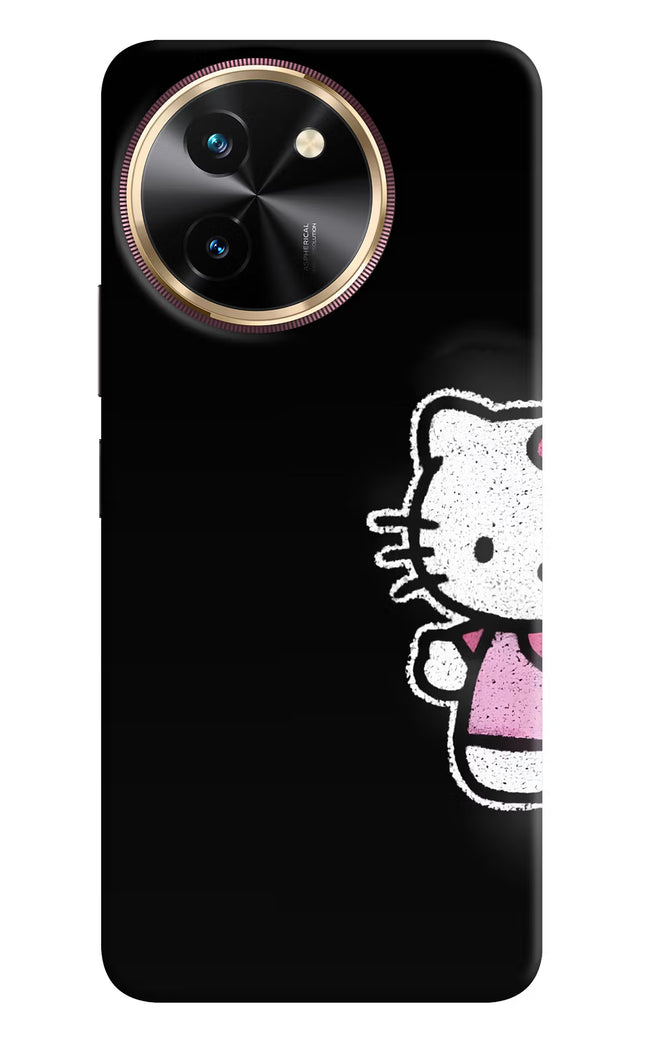 Kitty Charm Vivo T3x Hard Case Back Cover by Casekaro