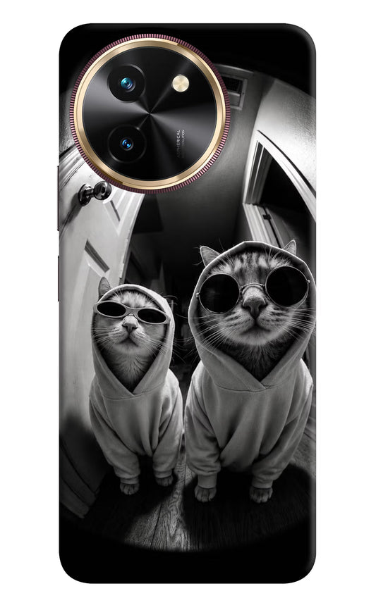 Hood Cats Vivo T3x Hard Case Back Cover by Casekaro