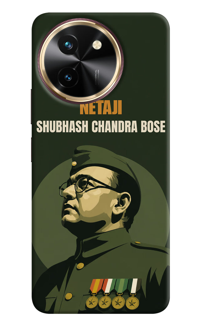 Netaji Legacy Vivo T3x Hard Case Back Cover by Casekaro