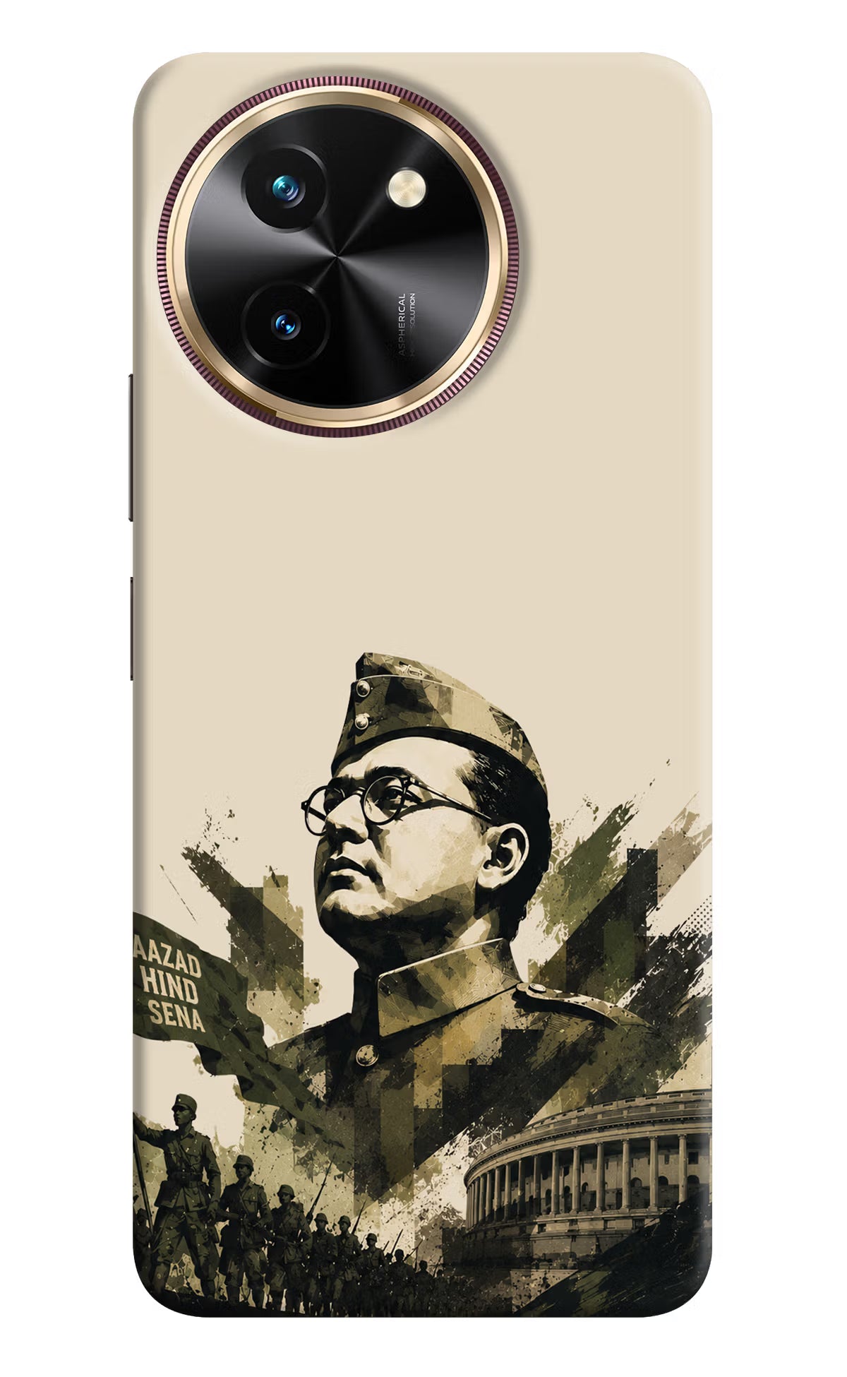 Netaji Rising Vivo T3x Back Cover