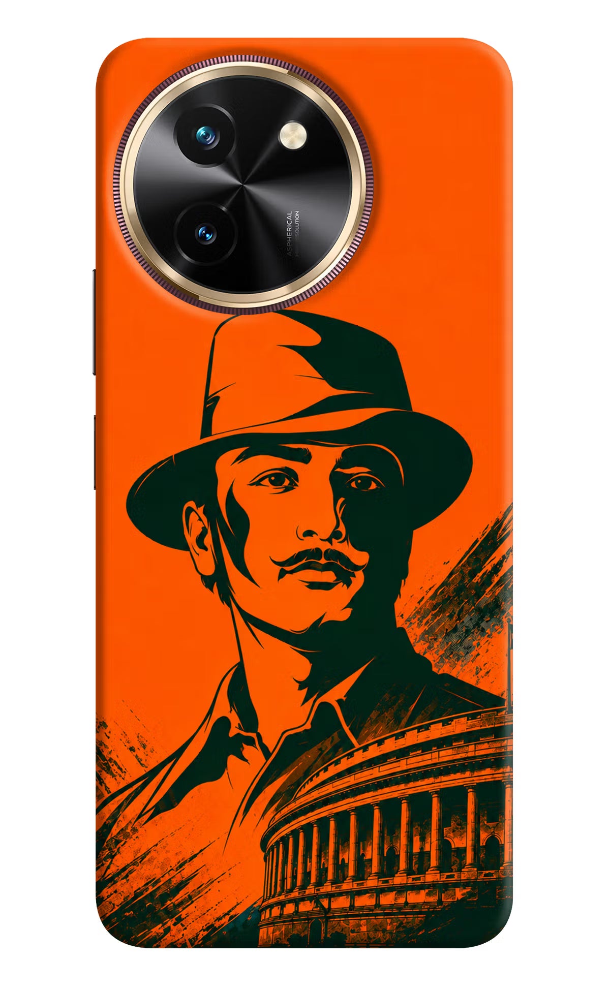 Bhagat Singh Legacy Vivo T3x Back Cover