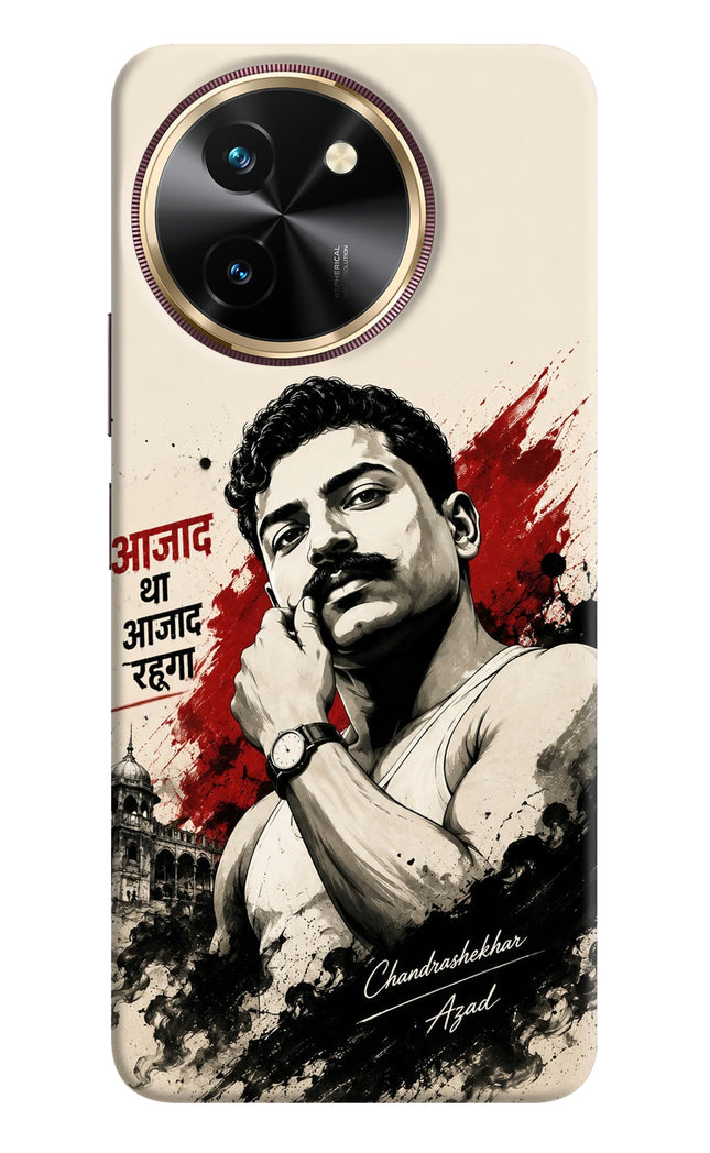 Chandrashekhar Azad Fearless Vivo T3x Hard Case Back Cover by Casekaro