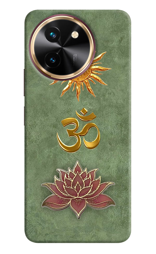 Om & Lotus Vivo T3x Back Cover