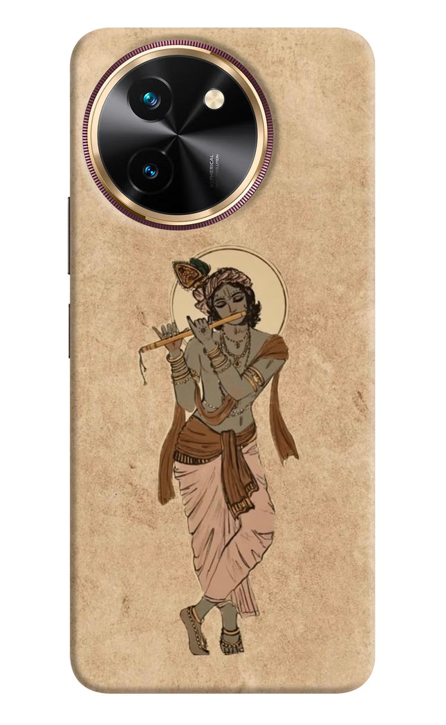 Krishna Vivo T3x Hard Case Back Cover by Casekaro