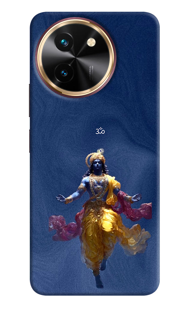Cosmic Krishna Vivo T3x Hard Case Back Cover by Casekaro