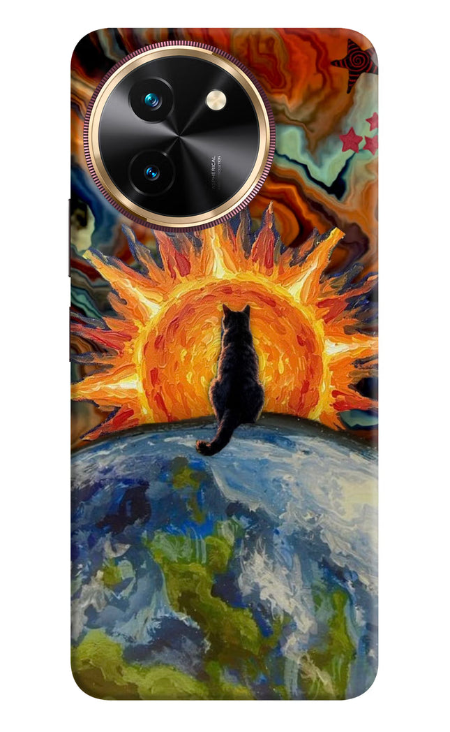Sunrise Beyond Vivo T3x Hard Case Back Cover by Casekaro