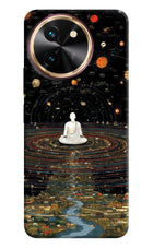 Space Monk Vivo T3x Hard Case Back Cover by Casekaro