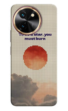 Pixel Sun Vivo T3x Hard Case Back Cover by Casekaro