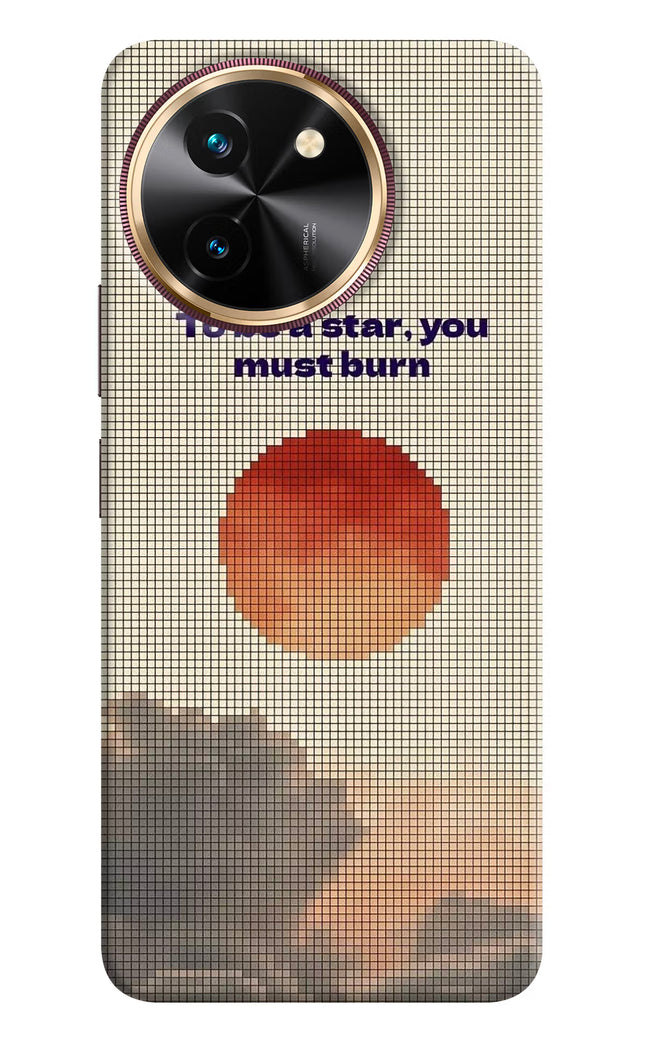 Pixel Sun Vivo T3x Hard Case Back Cover by Casekaro