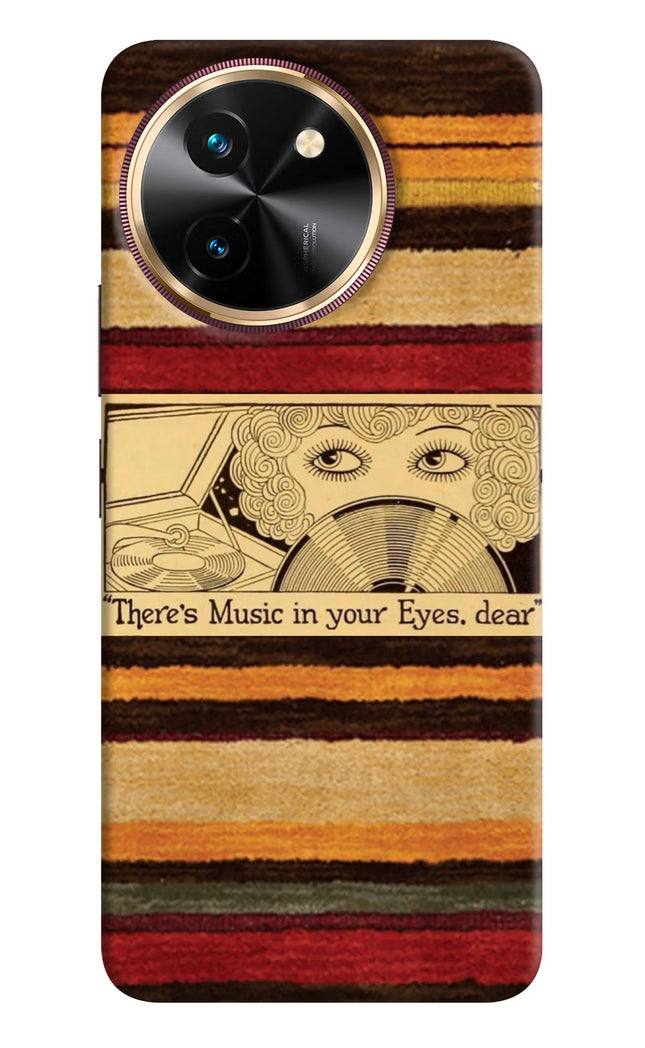 Vinyl Stripes Vivo T3x Hard Case Back Cover by Casekaro