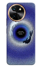 Dark Koi Vivo T3x Hard Case Back Cover by Casekaro