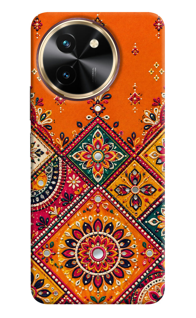Kutch Glow Vivo T3x Hard Case Back Cover by Casekaro