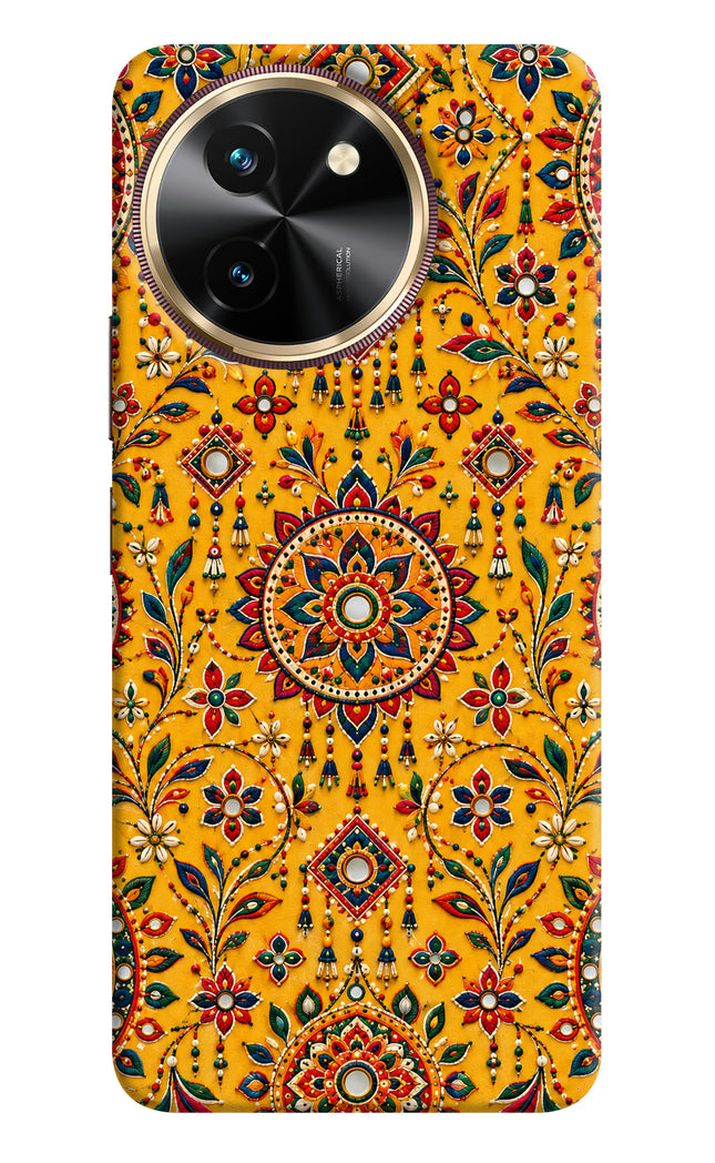 Sunlit Aura Vivo T3x Hard Case Back Cover by Casekaro