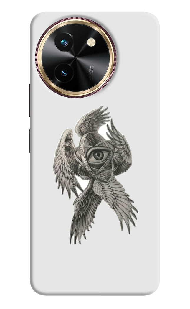 Accurate Angel Vivo T3x Hard Case Back Cover by Casekaro