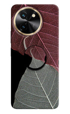 Leaf Pattern Vivo T3x Pop Case by Casekaro