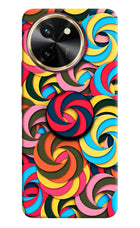 Spiral Pattern Vivo T3x Pop Case by Casekaro
