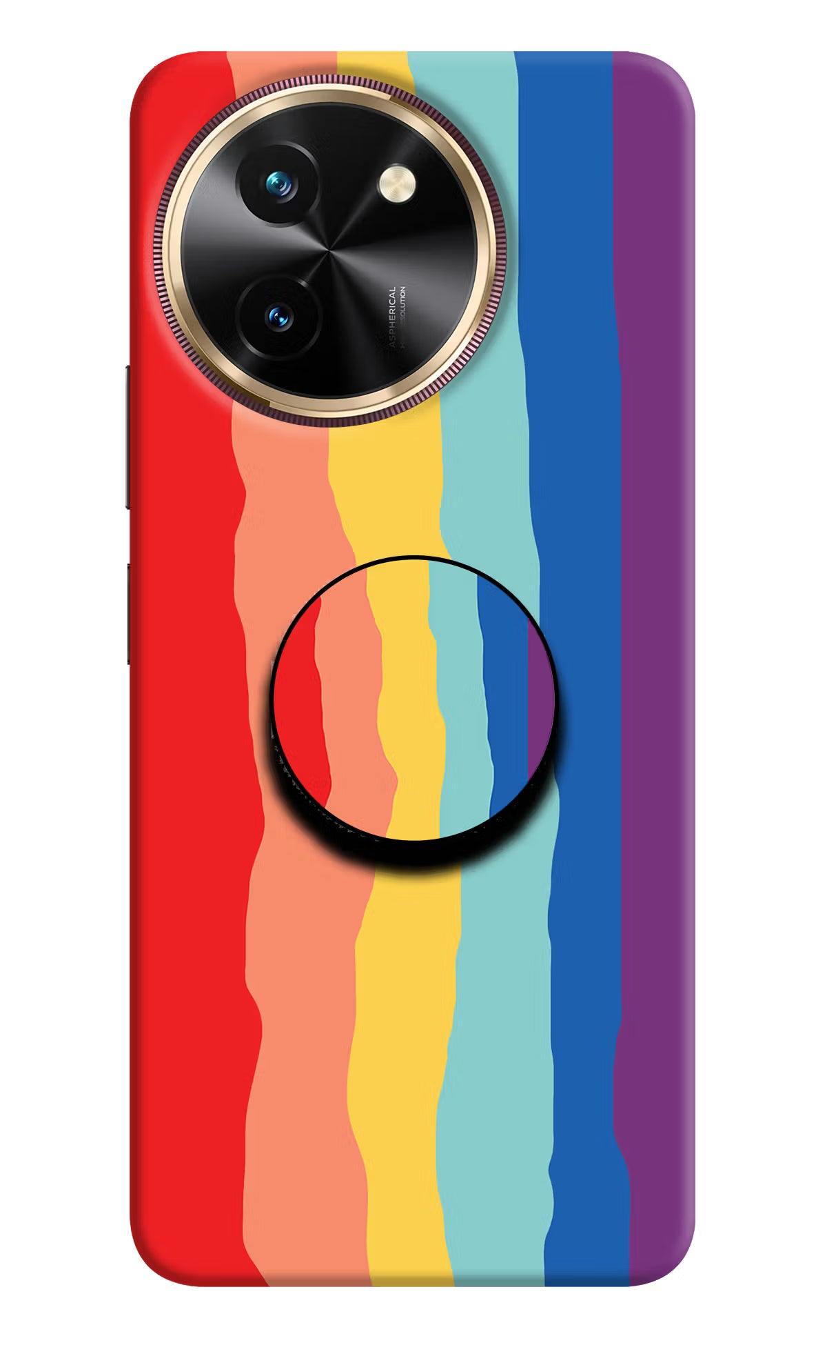 Rainbow Vivo T3x Pop Case by Casekaro
