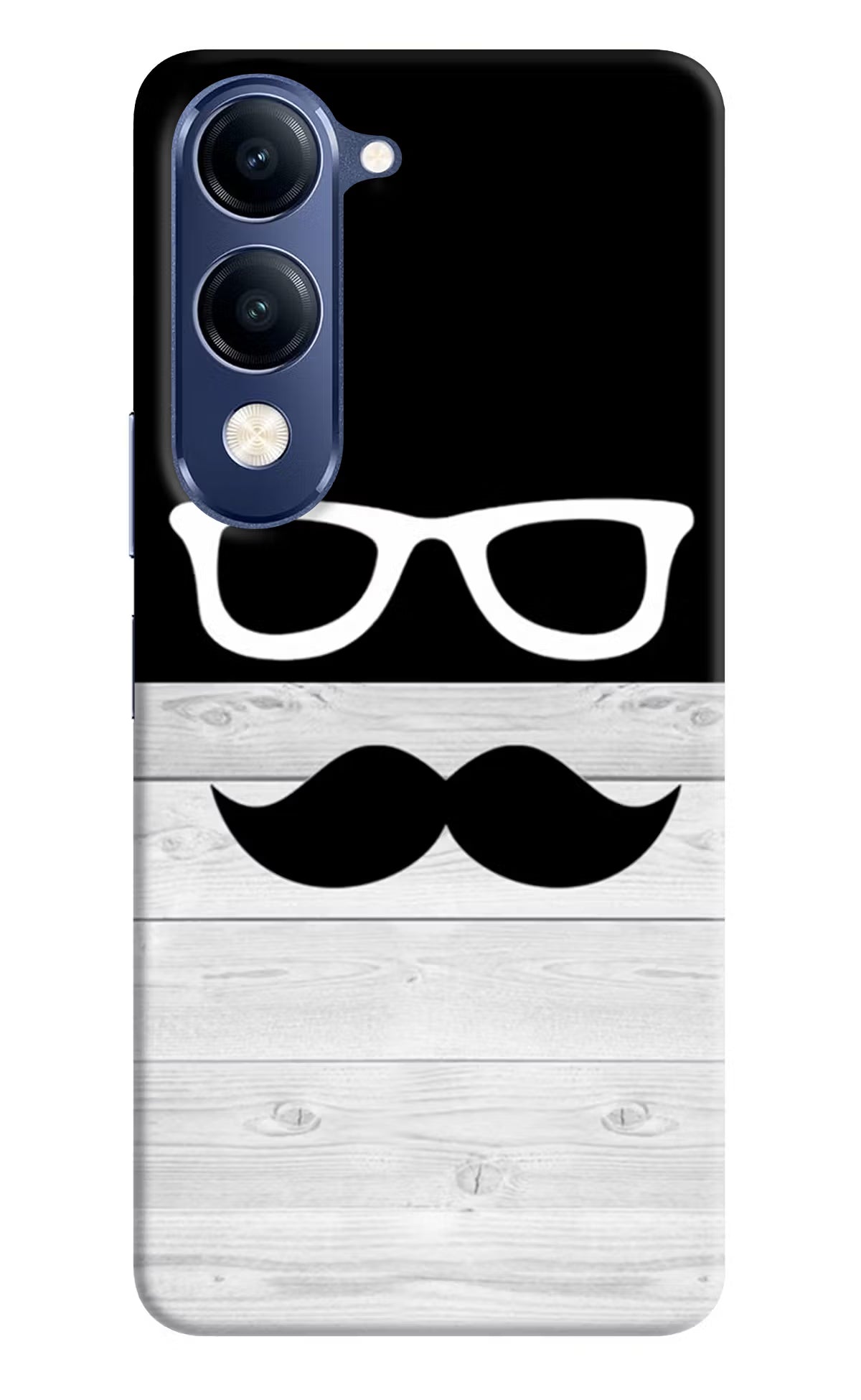 Mustache Vivo V40 Lite Hard Case Back Cover by Casekaro