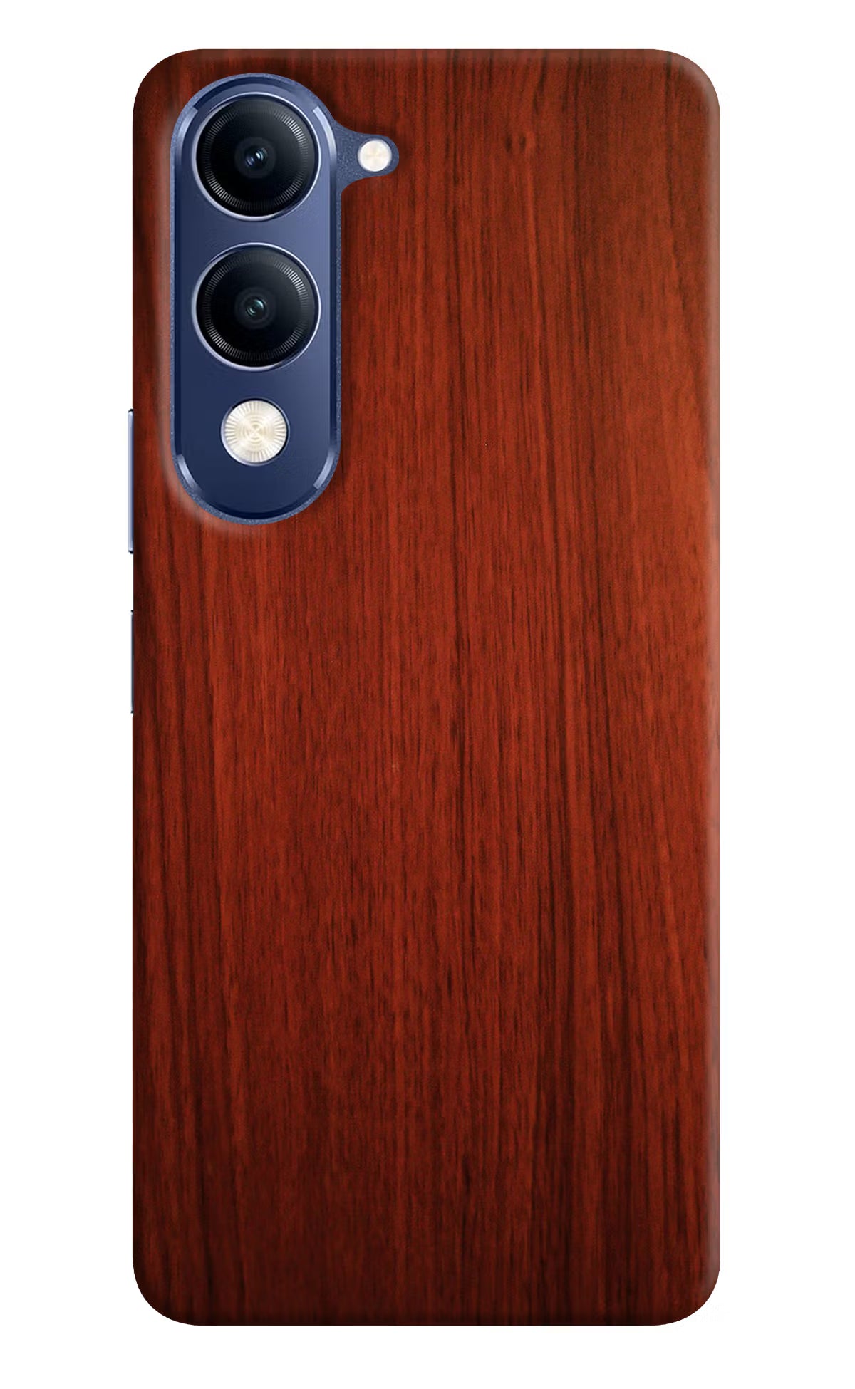 Wooden Plain Pattern Vivo V40 Lite Hard Case Back Cover by Casekaro