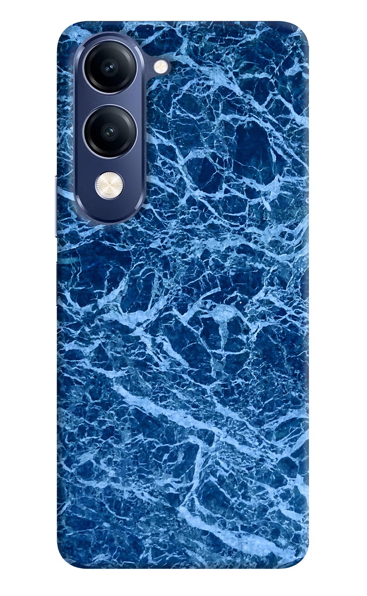 Blue Marble Vivo V40 Lite Hard Case Back Cover by Casekaro