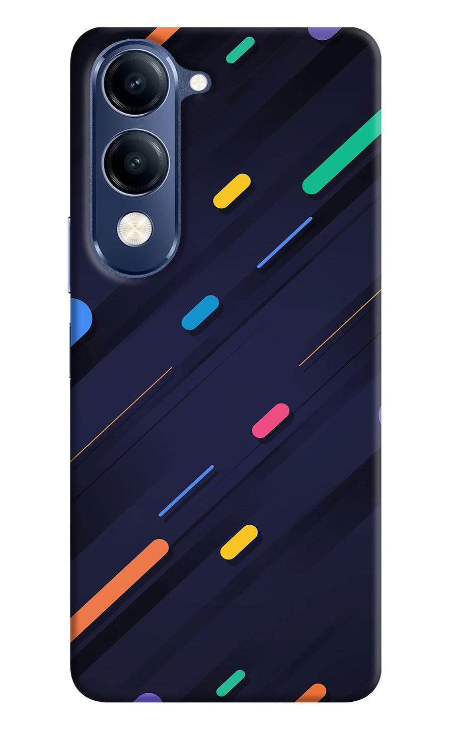 Abstract Design Vivo V40 Lite Back Cover, Hard case