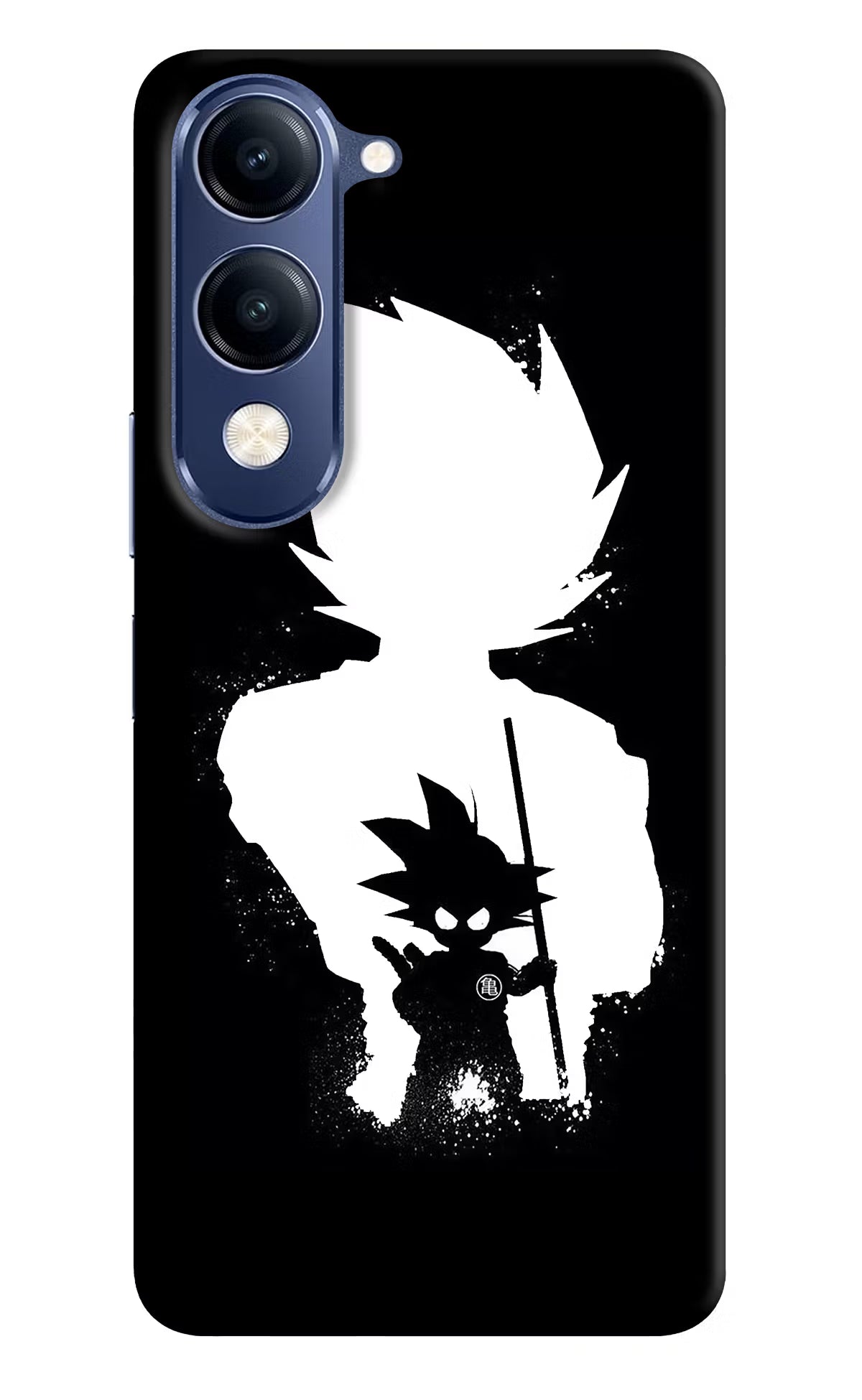 Goku Shadow Vivo V40 Lite Hard Case Back Cover by Casekaro