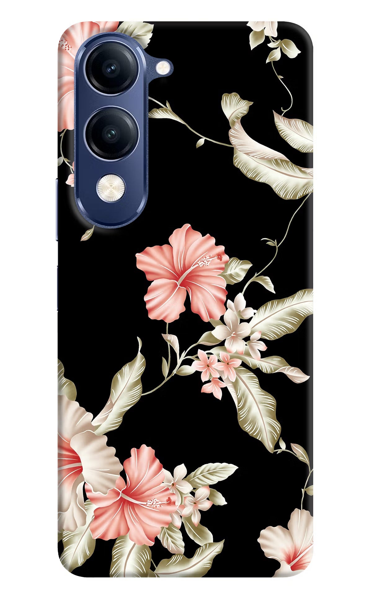 Flowers Vivo V40 Lite Hard Case Back Cover by Casekaro