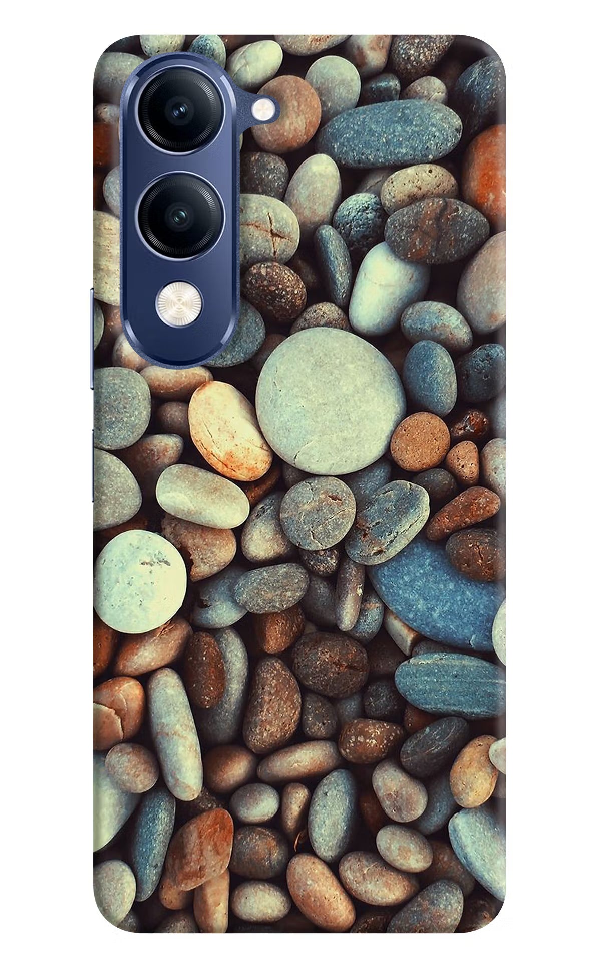 Pebble Vivo V40 Lite Hard Case Back Cover by Casekaro
