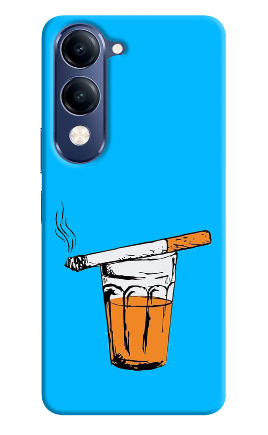 Chai Sutta Vivo V40 Lite Hard Case Back Cover by Casekaro