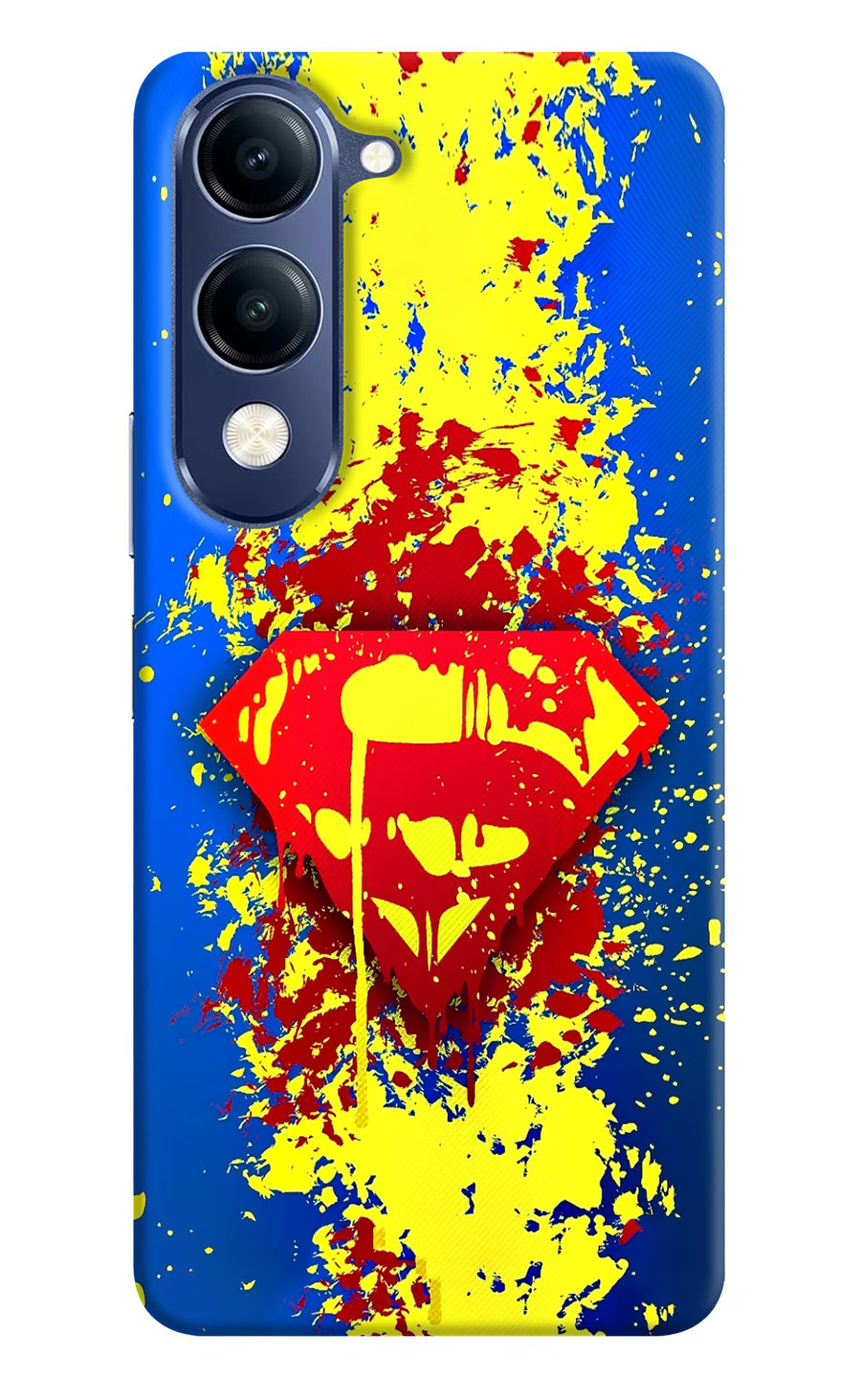 Superman logo Vivo V40 Lite Back Cover, Hard case