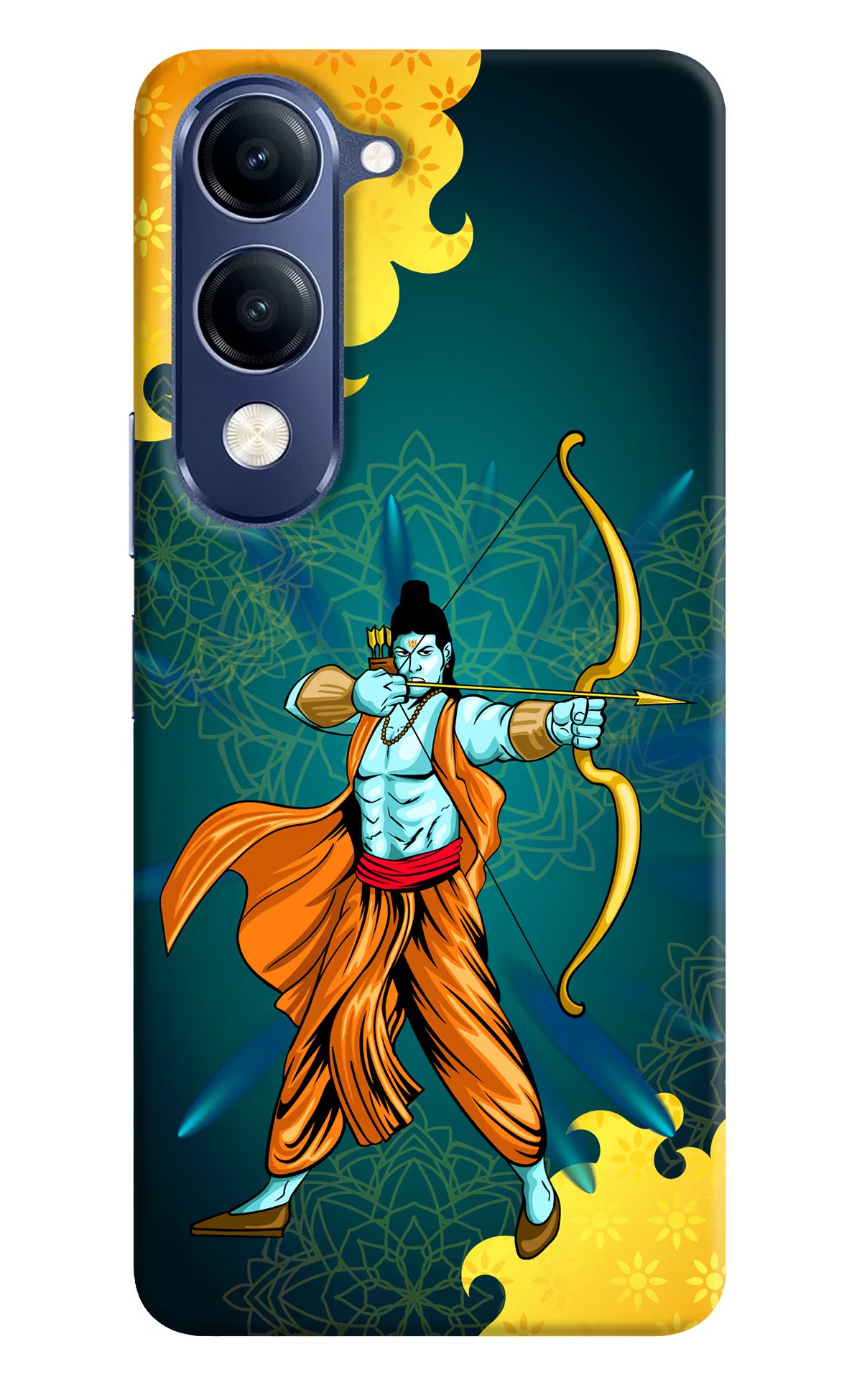 Lord Ram - 6 Vivo V40 Lite Hard Case Back Cover by Casekaro
