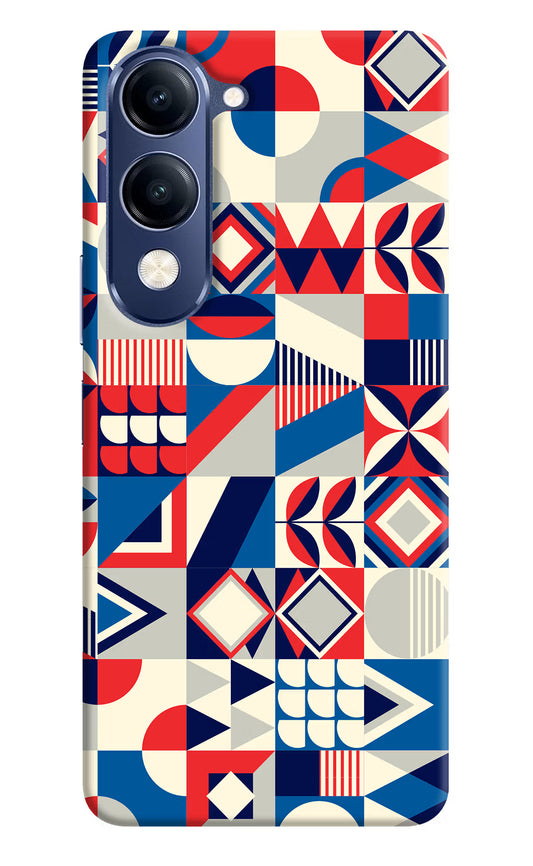 Colorful Pattern Vivo V40 Lite Hard Case Back Cover by Casekaro