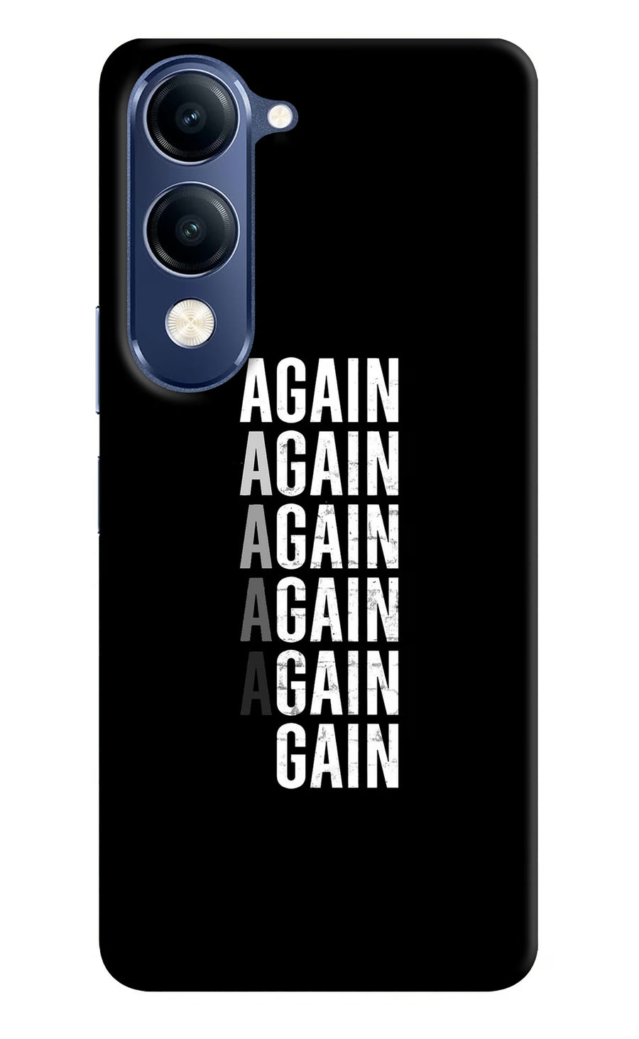 Again Again Gain Vivo V40 Lite Back Cover, Hard case