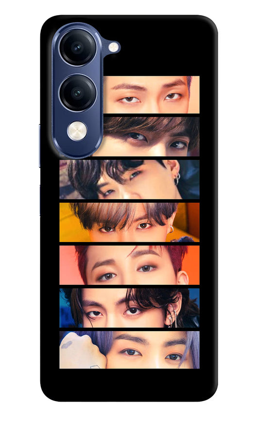 BTS Eyes Vivo V40 Lite Hard Case Back Cover by Casekaro