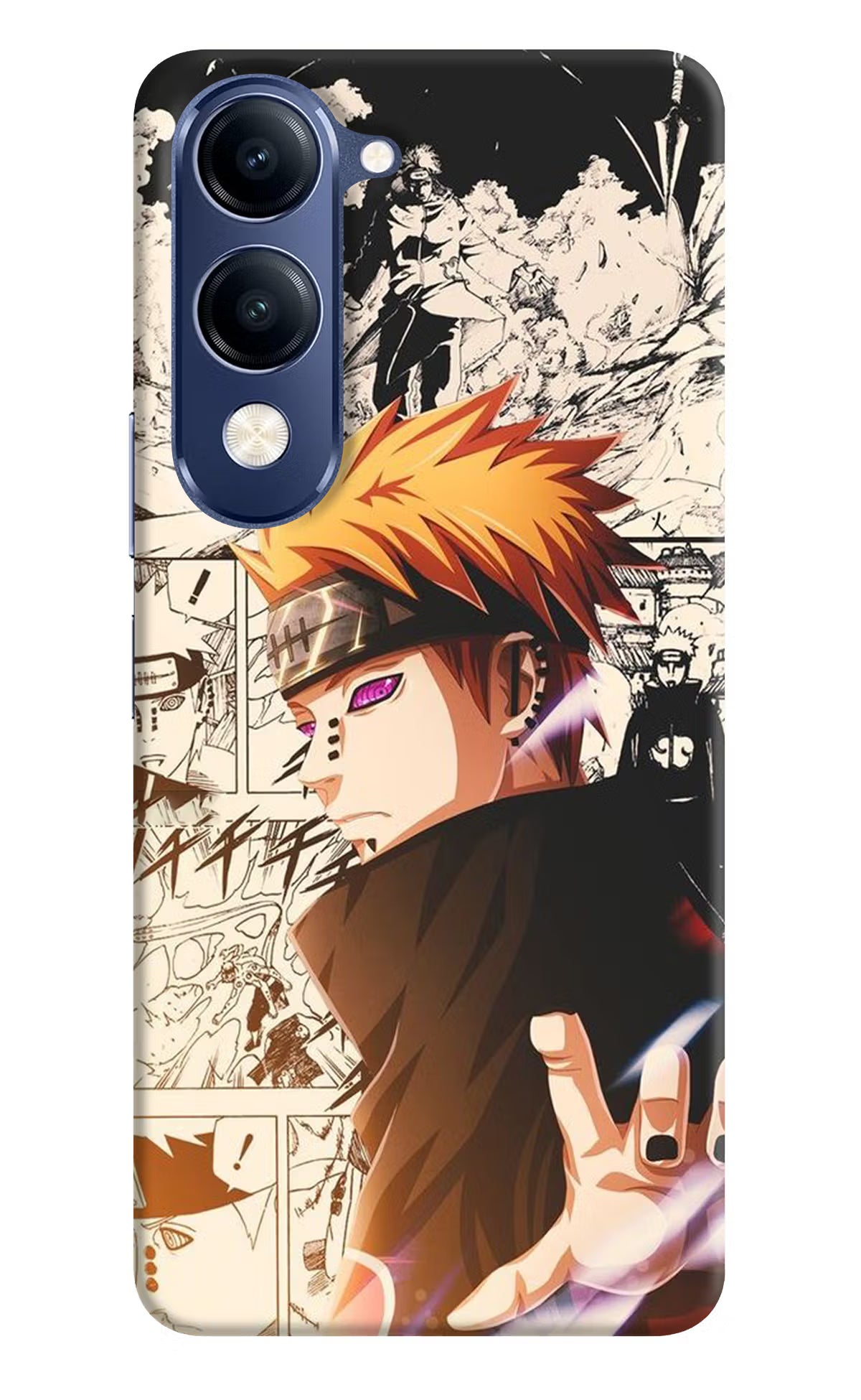 Pain Anime Vivo V40 Lite Hard Case Back Cover by Casekaro