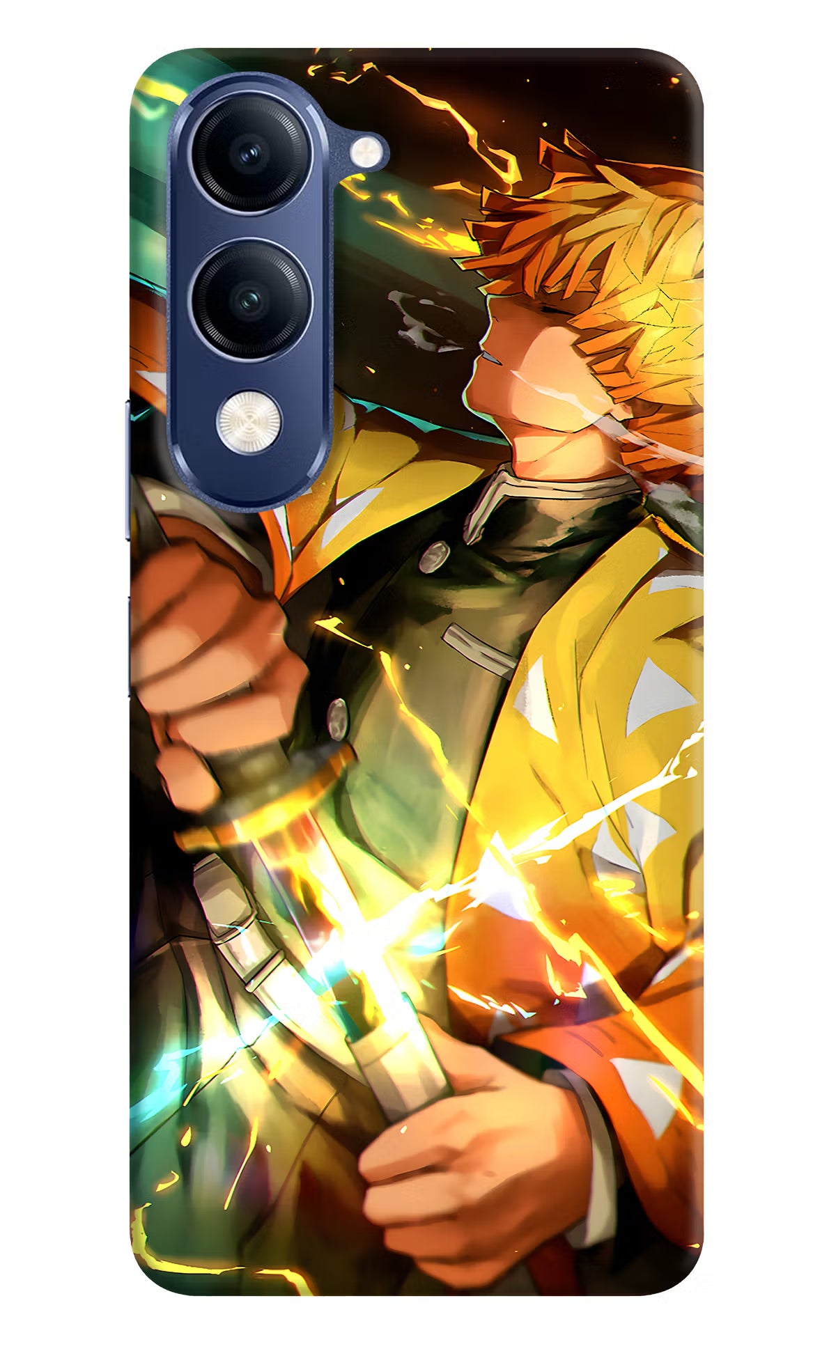 Demon Slayer Vivo V40 Lite Hard Case Back Cover by Casekaro