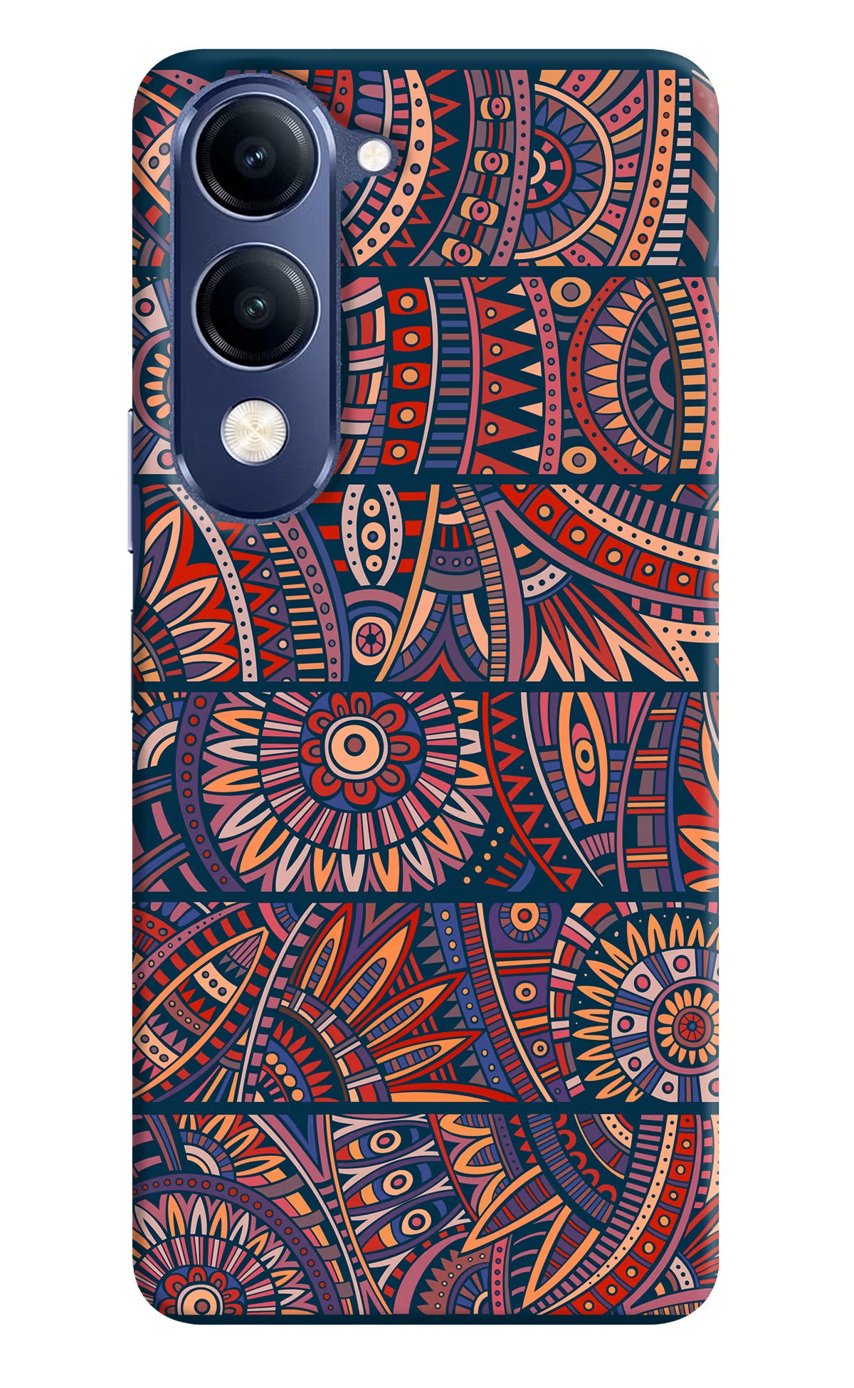 African Culture Design Vivo V40 Lite Hard Case Back Cover by Casekaro