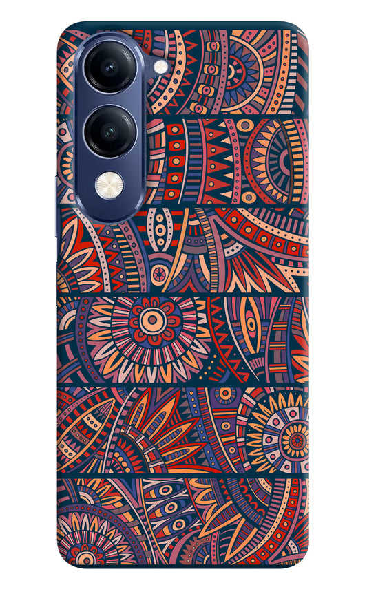 African Culture Design Vivo V40 Lite Hard Case Back Cover by Casekaro