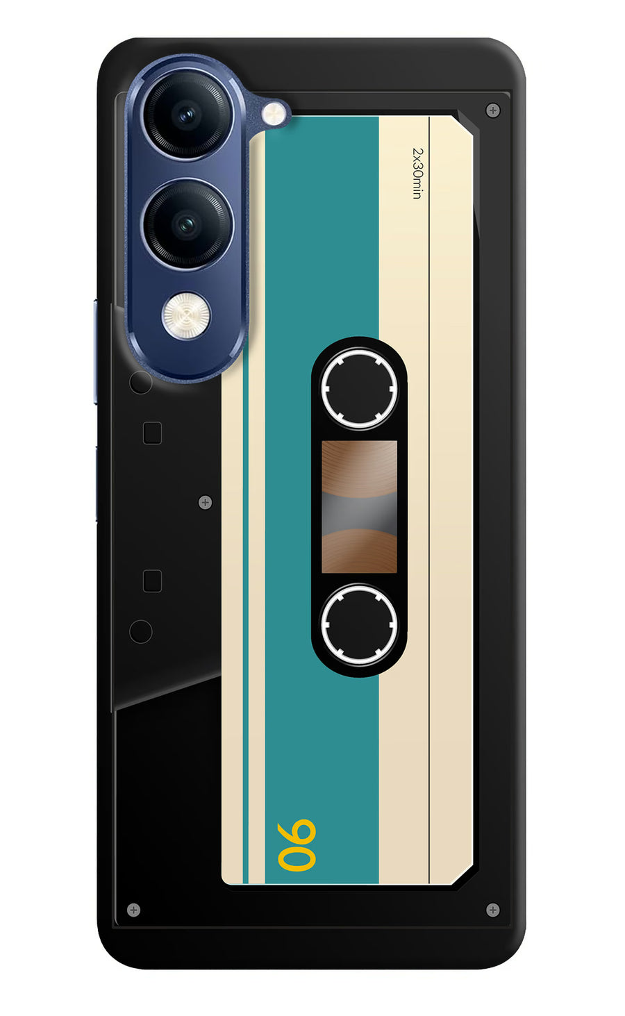 Cassette Vivo V40 Lite Back Cover, Hard case