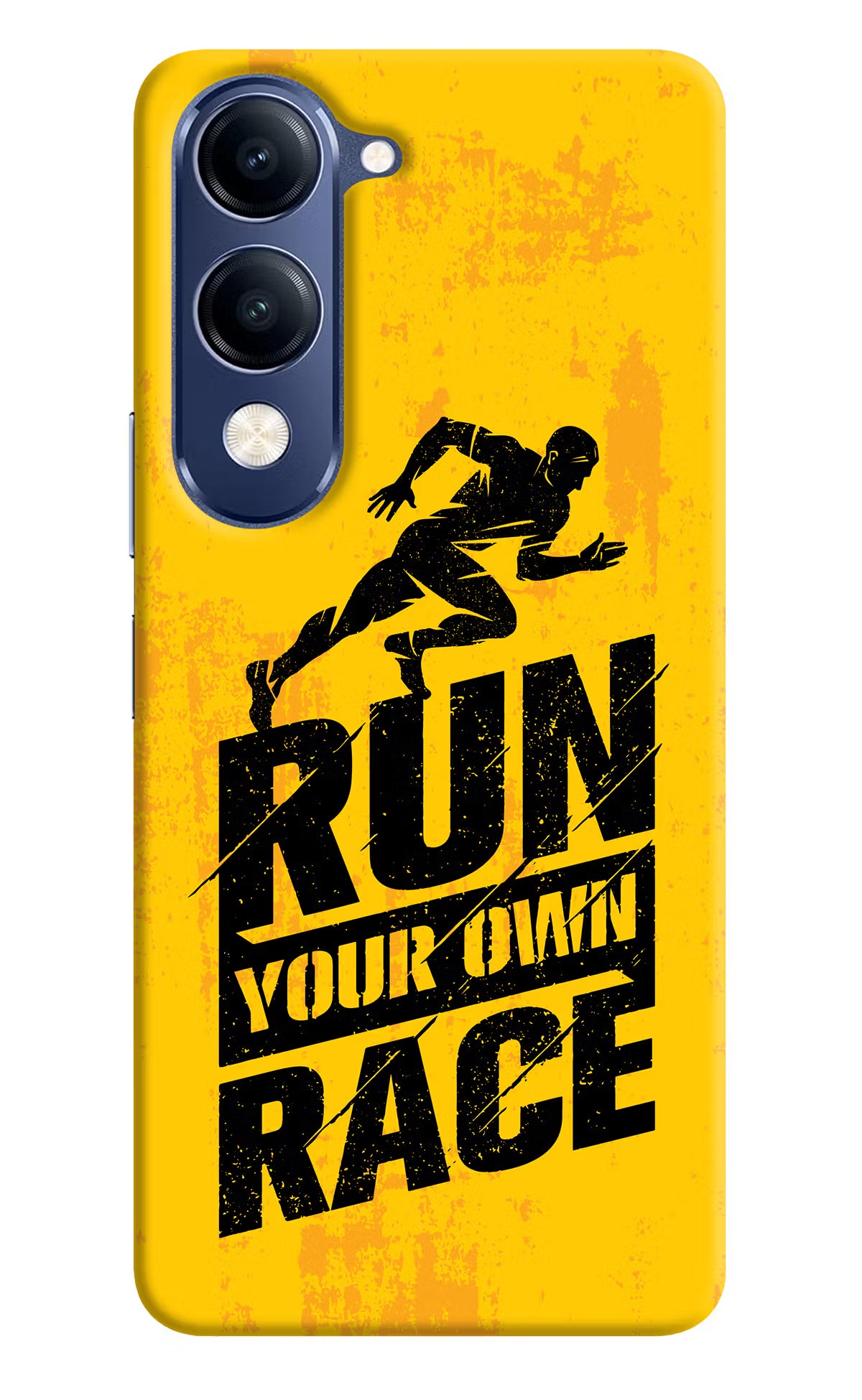 Run Your Own Race Vivo V40 Lite Hard Case Back Cover by Casekaro