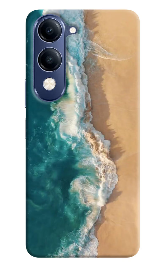 Ocean Beach Vivo V40 Lite Hard Case Back Cover by Casekaro