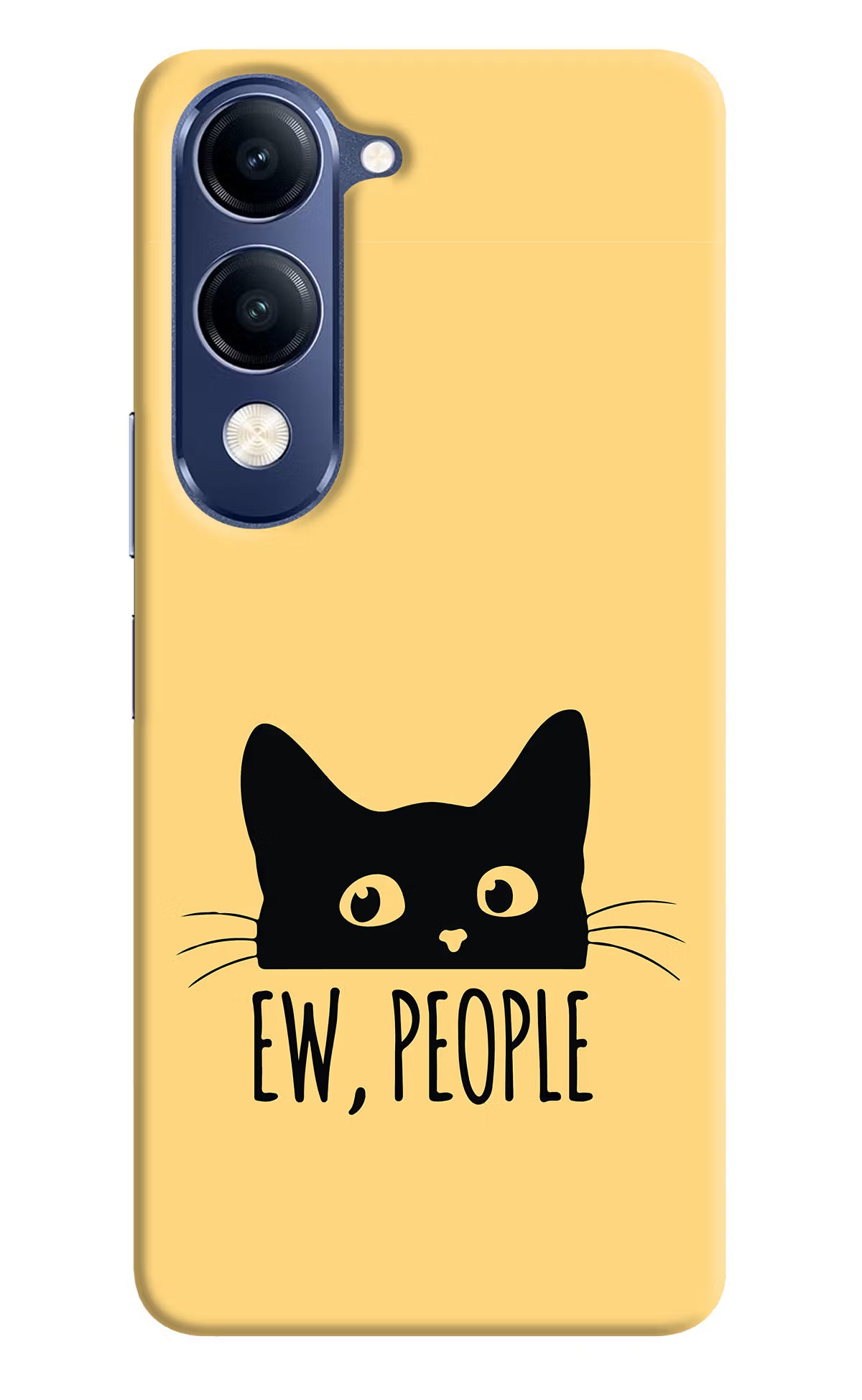 Ew People Catitude Vivo V40 Lite Hard Case Back Cover by Casekaro
