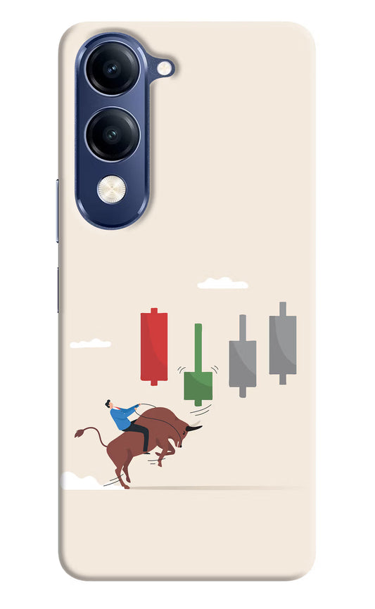 Bull Trading Momentum Vivo V40 Lite Hard Case Back Cover by Casekaro