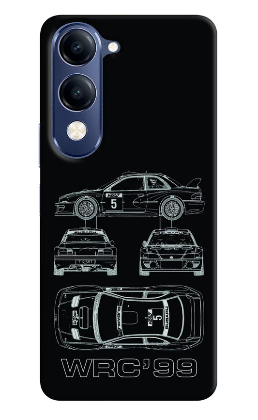 WRC'99 Vivo V40 Lite Hard Case Back Cover by Casekaro
