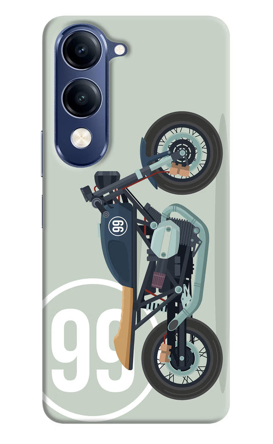 Classic Cafe Racer 99 Vivo V40 Lite Hard Case Back Cover by Casekaro