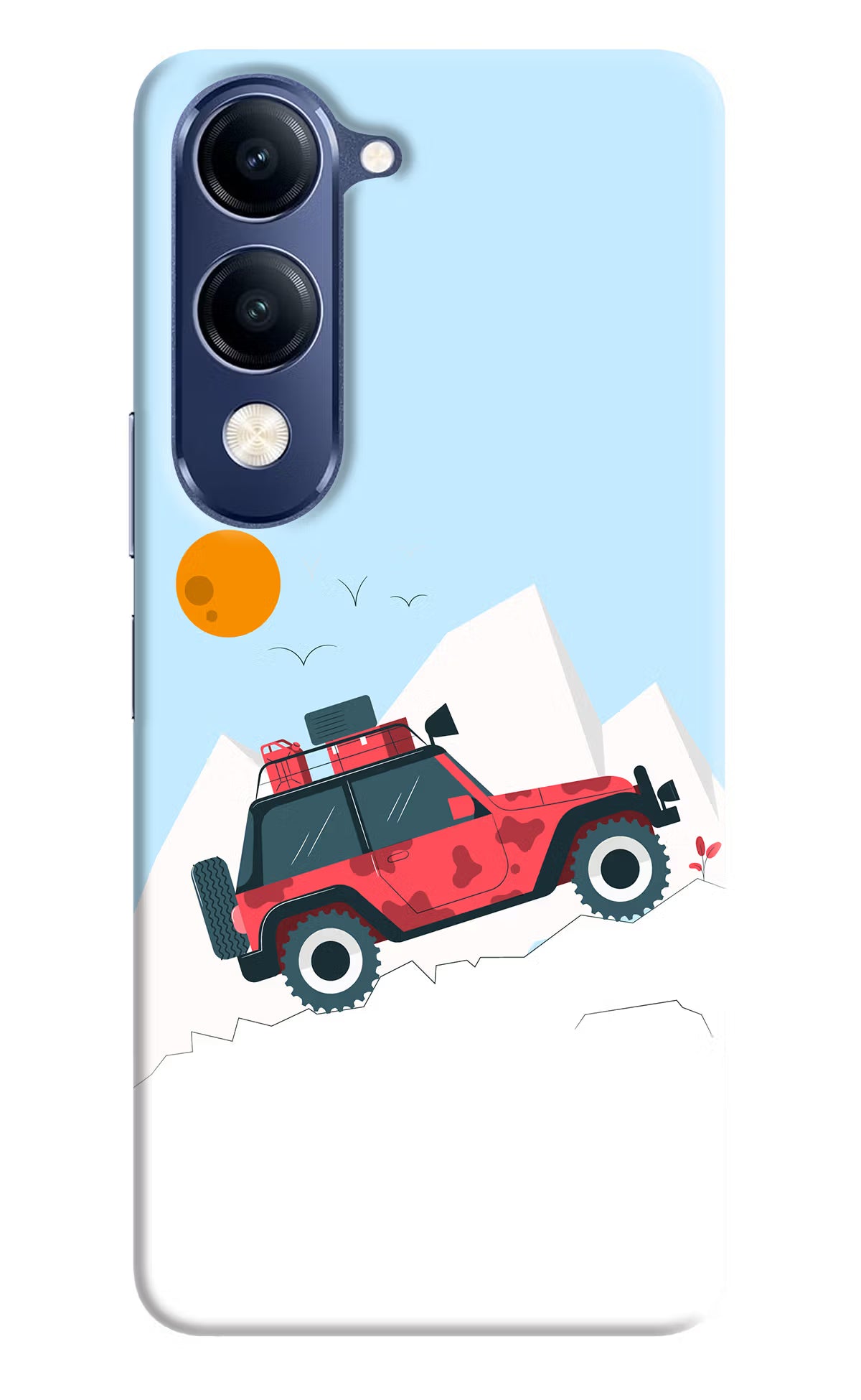 Mountain Trail Beast Vivo V40 Lite Hard Case Back Cover by Casekaro