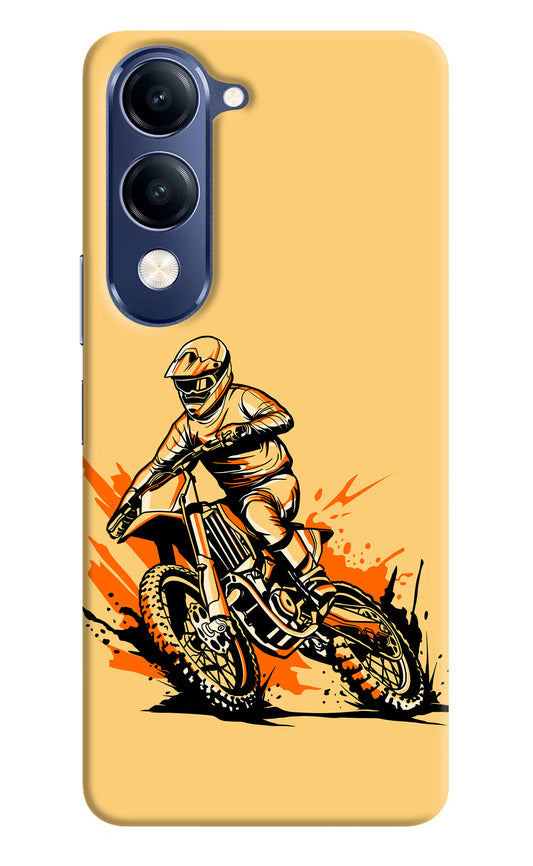 Off-Road Fury Vivo V40 Lite Hard Case Back Cover by Casekaro