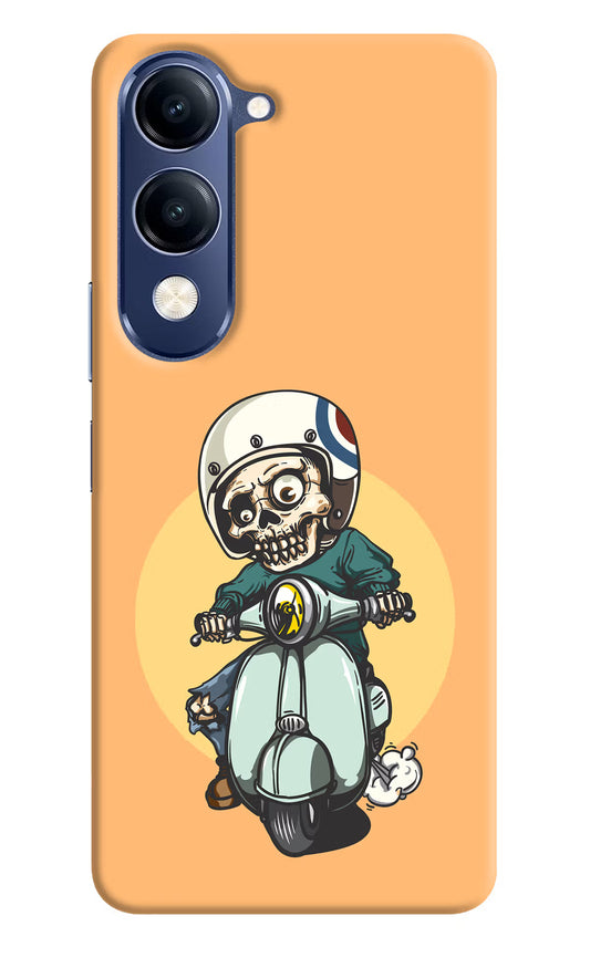 Undead Biker Vivo V40 Lite Hard Case Back Cover by Casekaro