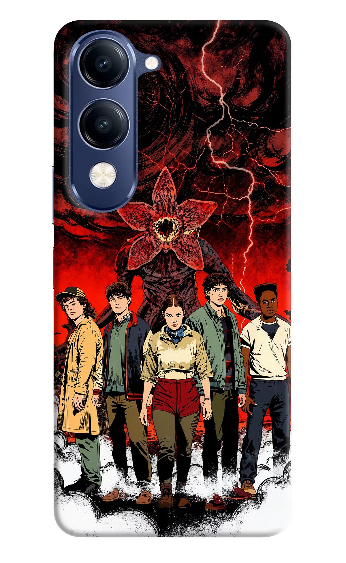 Ordinary Things Characters Vivo V40 Lite Hard Case Back Cover by Casekaro