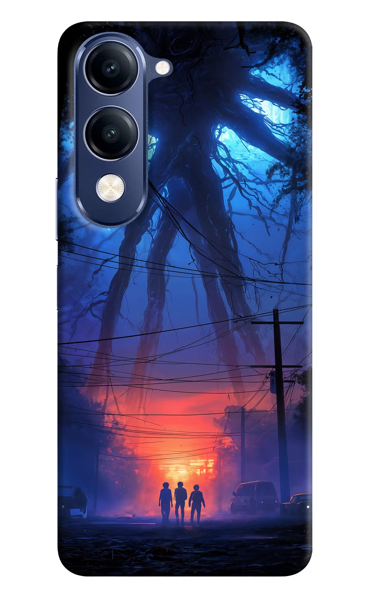 Ordinary Things Shadow Vivo V40 Lite Hard Case Back Cover by Casekaro